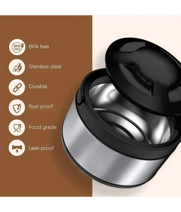 Stainless_Steel_Insulated_Casserole_With_Lid_Double_Wall_Thermoware_Hot_Pot_For_Roti,_Chapati_And_Meals