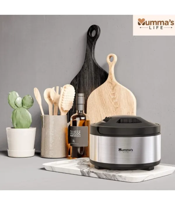 Stainless_Steel_Insulated_Casserole_With_Lid_Double_Wall_Thermoware_Hot_Pot_For_Roti,_Chapati_And_Meals