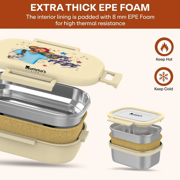 Yellow_Leak-Proof_Tiffin_Box_With_4-Side_Lock_Lid_Stainless_Steel_Inner_Container
