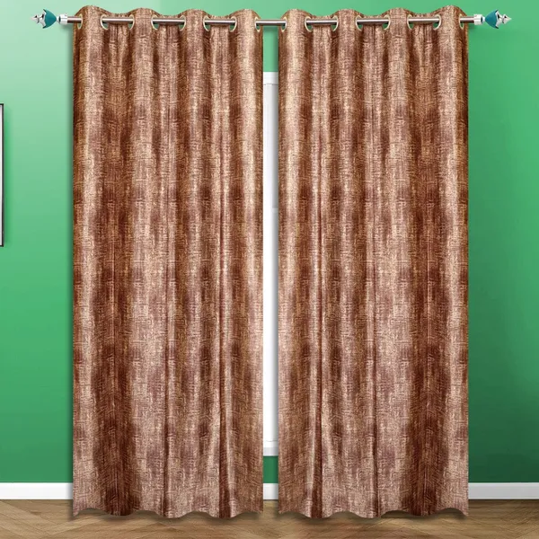 Brown_Polyester_Textured_Steel_Eyelet_Textured_Curtain