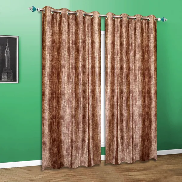 Brown_Polyester_Textured_Steel_Eyelet_Textured_Curtain
