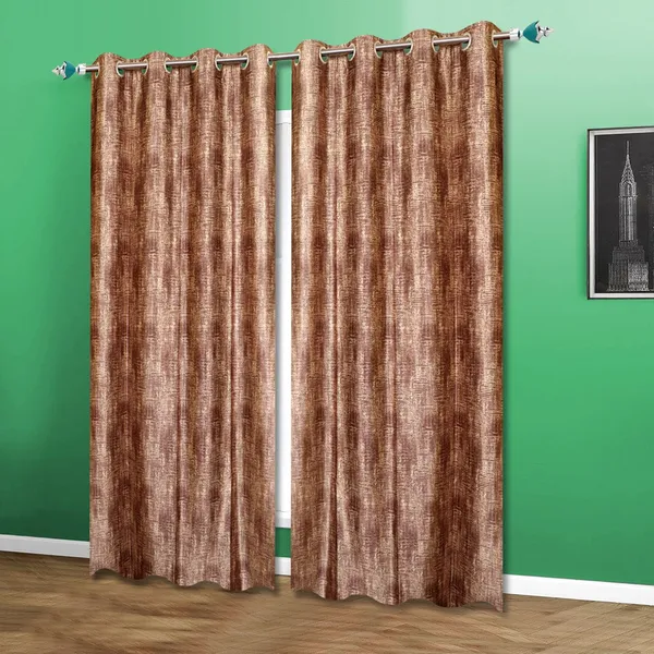 Brown_Polyester_Textured_Steel_Eyelet_Textured_Curtain