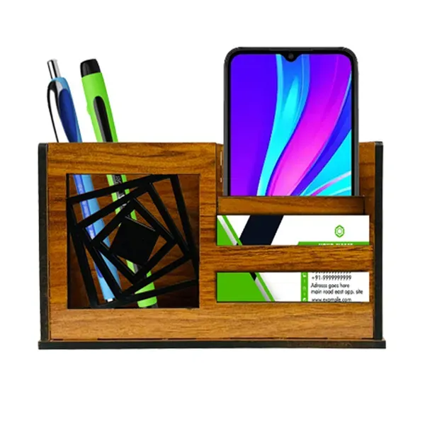 Brown_Wooden_Multipurpose_Wooden_Desk_Organizer_Pen_And_Pencil_Stand