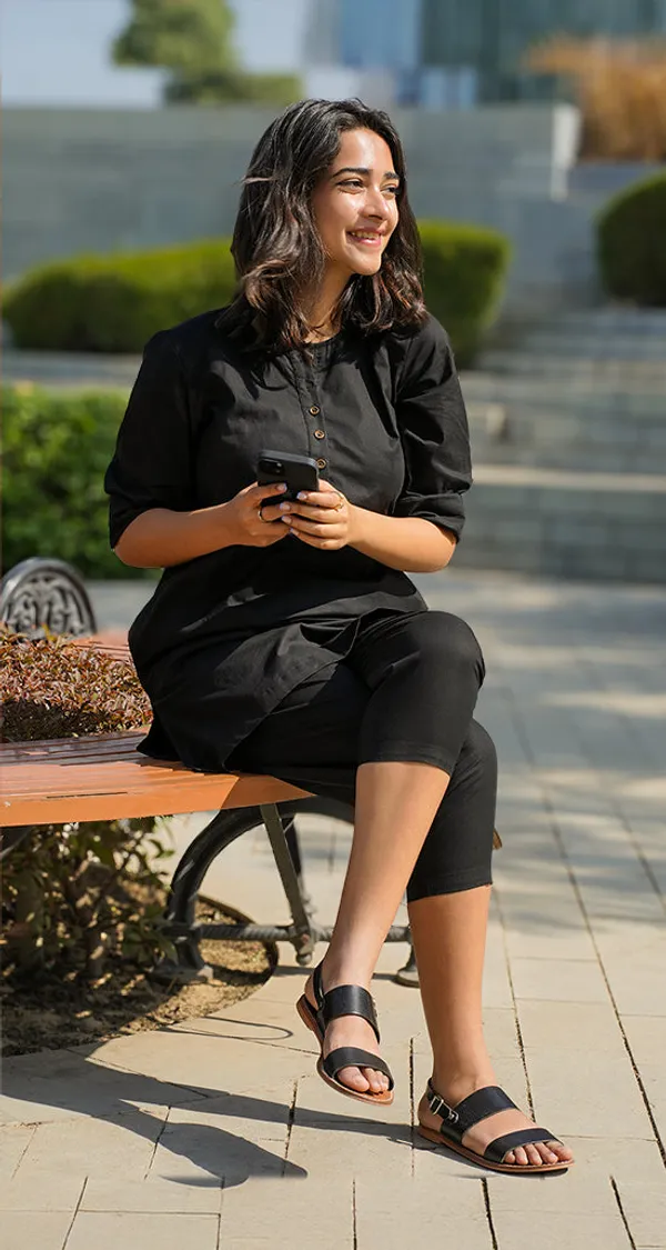 Black_Khadi_Cotton_Co-Ord_Set