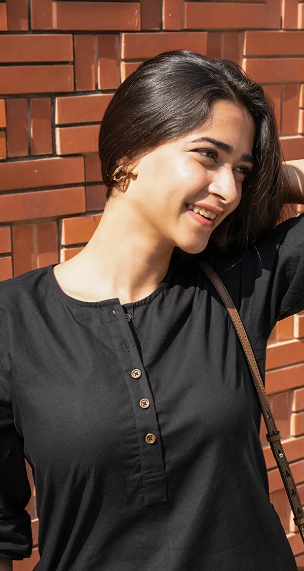 Black_Khadi_Cotton_Co-Ord_Set