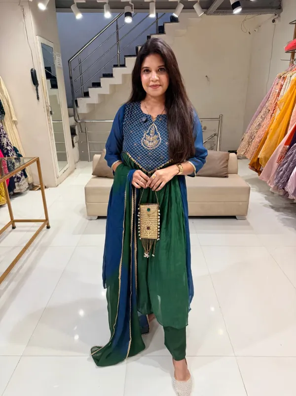Nayantara_Emerald_festival_embroidery_anarkali_set