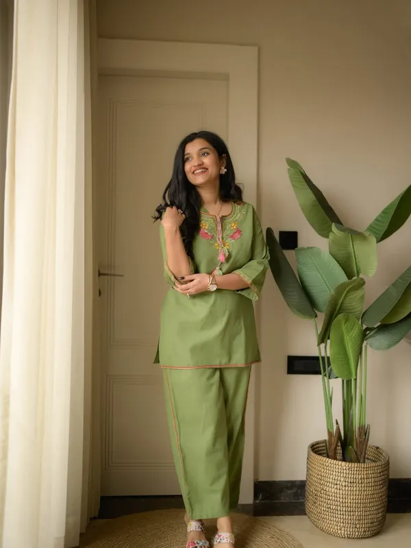 Olive_green_embroidery_cord-set_