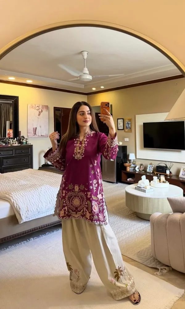 Purple__embroidery_kurta_suit_set