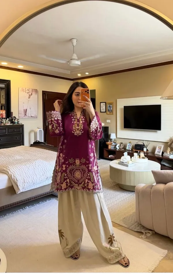 Purple__embroidery_kurta_suit_set