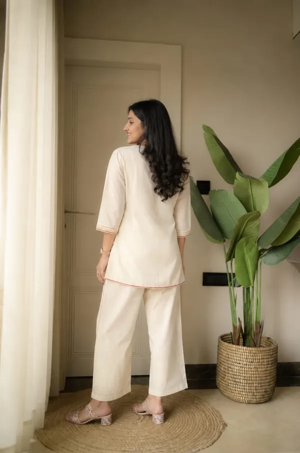 White_embroidery_cotton_co-rd_set