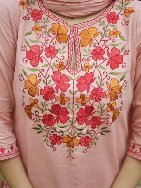 Pink_Khadi_Cotton_Suit_Set