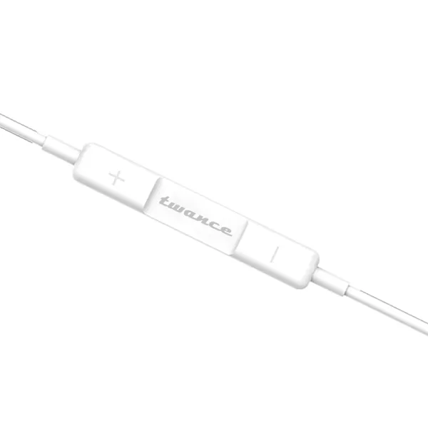 twance_Wired_Earphone_With_Iphone_Connector_,_In_Built_Micro_Phone_And_1.2_Meter_Length_,_White_Color(ME_Pro-202)