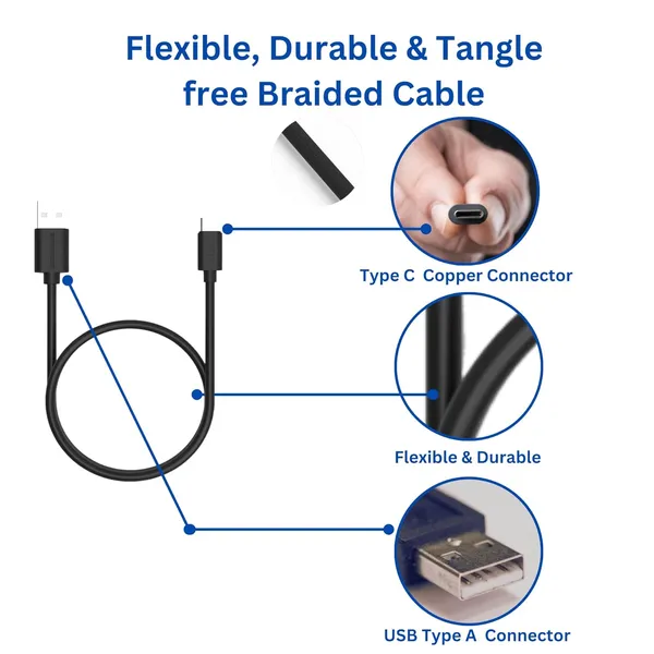 Pack_Of_2-_1_Meter_Black_Pvc_And___Type_C_To_Usb_Fast_Charging_And_Data_Transfer_Cable