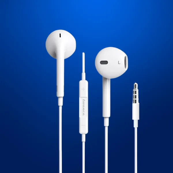 twance_Wired_Earphone_With_Aux_Connector_3.5Mm_Jack,_With_In_Built_Microphone_And_1.2_Meter_Longth_,_White_Color(ME_Pro-203)
