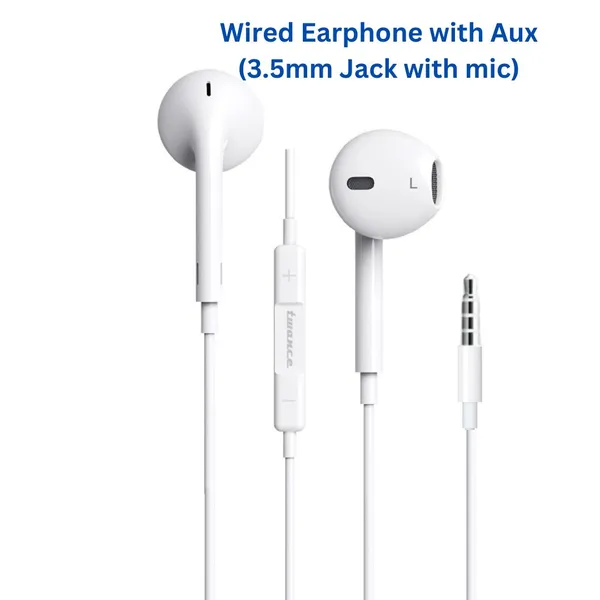 twance_Wired_Earphone_With_Aux_Connector_3.5Mm_Jack,_With_In_Built_Microphone_And_1.2_Meter_Longth_,_White_Color(ME_Pro-203)