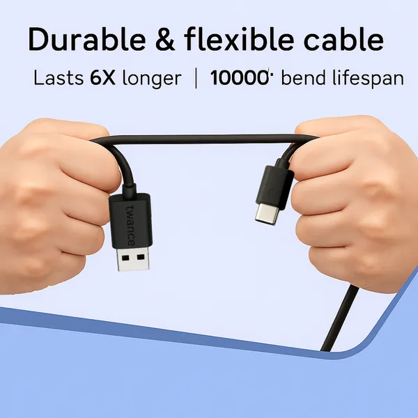 Long_2_Meter_Pvc_Type_C_To_Usb_Fast_Charging_And_Data_Transfer_Cable