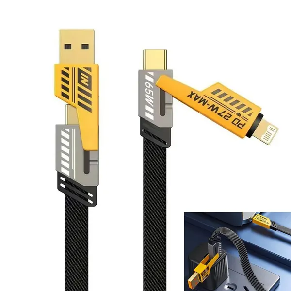 4_in_1_Convertible_Metal_Fast_Data_Cable_Braided_Cable_65W_with_lightning_to_type_C,_type_C_to_C,_Lighting_to_type_A,_1.2_Meter