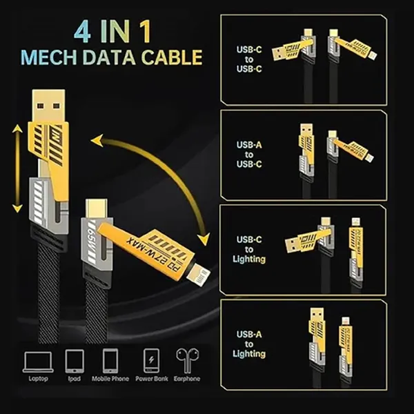 4_in_1_Convertible_Metal_Fast_Data_Cable_Braided_Cable_65W_with_lightning_to_type_C,_type_C_to_C,_Lighting_to_type_A,_1.2_Meter
