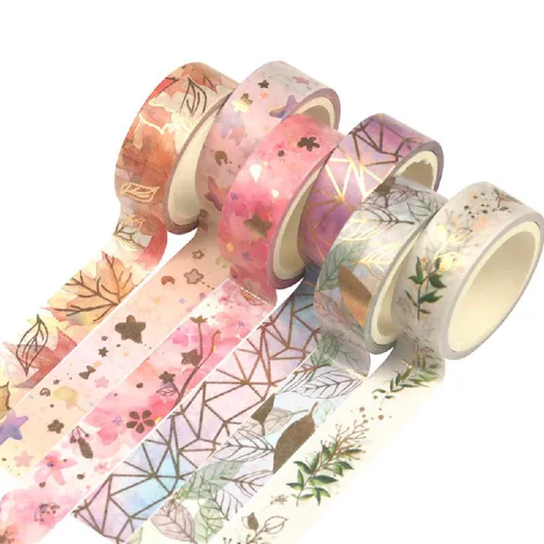 Multicolor_6_Rolls_Tearable_Washi_Tapes_Paper_Cartoon_Adhesive_Tape