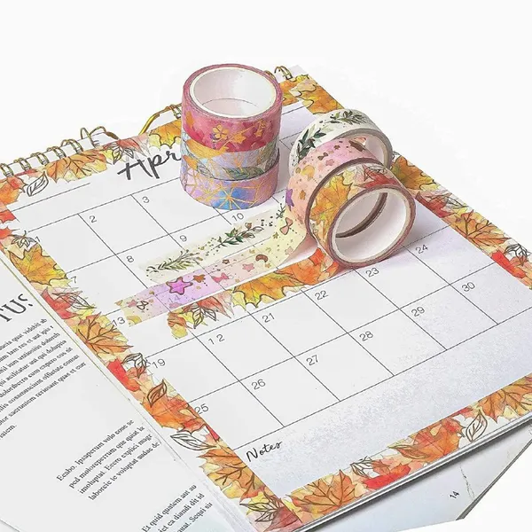 Multicolor_6_Rolls_Tearable_Washi_Tapes_Paper_Cartoon_Adhesive_Tape