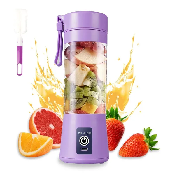 6_Blade_Smoothie_Maker_&_Portable_Electric_Juicer_Mixer_For_Home_Outdoor_USB_Rechargeable_380ML_Hand_Blenders_Fruit_Blender_Mixer_for_Home