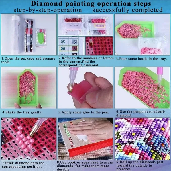 Multicolor_Plastic_Creative_Diamond_Art_Notebook_With_Sparkling_Rhinestones