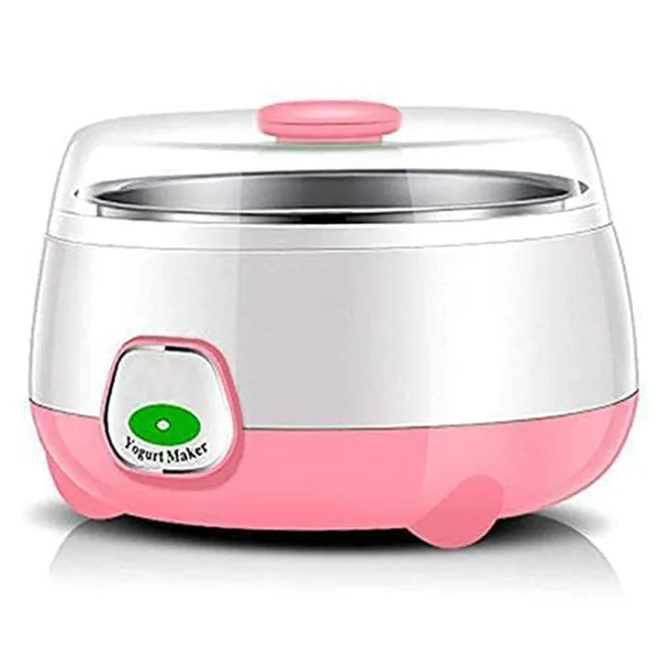 Multicolor_Plastic_And_Steel_Automatic_Electric_Yogurt_Maker_With_Adjustable_Timer_(900_Ml)