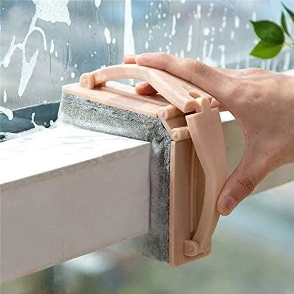 Multicolor_Foldable_Cleaning_Sponge_Brush_With_Handle