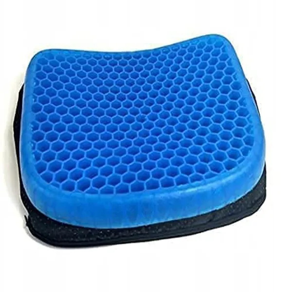Blue_Silicone_Memory_Foam_Egg_Seat_Cushion_(16_X_14_X_1.5_Inch)