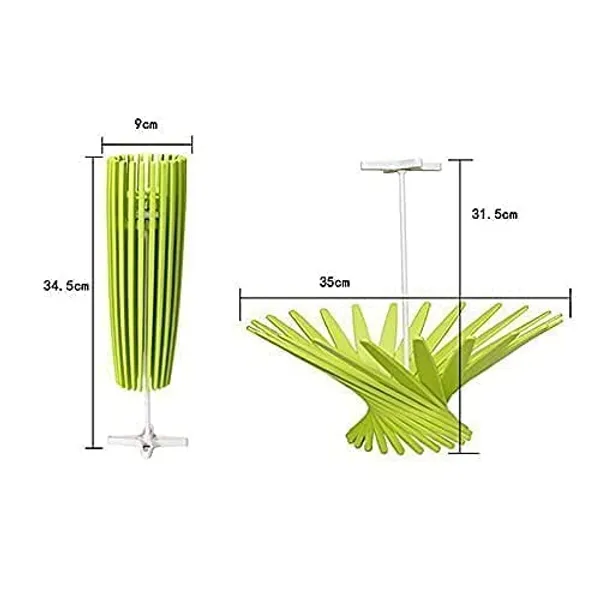 Green_Collapsible_Wire_Folding_Round_Fruit_Basket