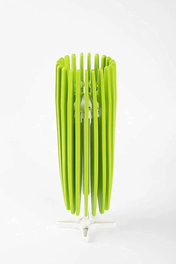 Green_Collapsible_Wire_Folding_Round_Fruit_Basket