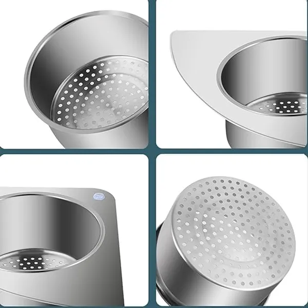 Silver_Steel_Multipurpose_Triangle_Sink_Drainer_Basket