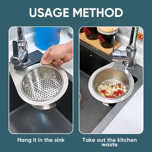 Silver_Steel_Multipurpose_Triangle_Sink_Drainer_Basket