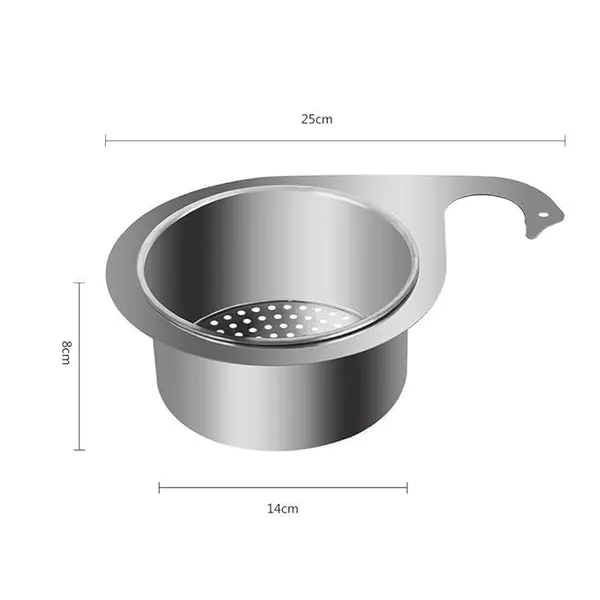 Silver_Steel_Multipurpose_Triangle_Sink_Drainer_Basket