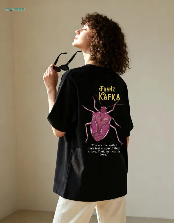 Kafka_on_Love_|_Black_Premium_Oversized_Tee_|_Soft_And_Breathable_Heavy_Cotton