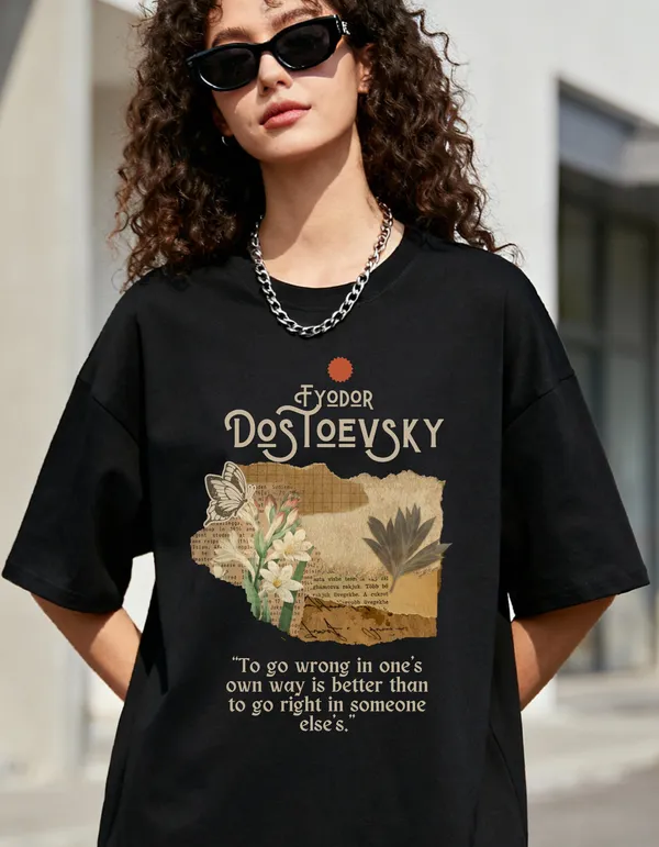Oversized_Dostoevsky_Limited_Edition_Tee_|_Soft_And_Breathable