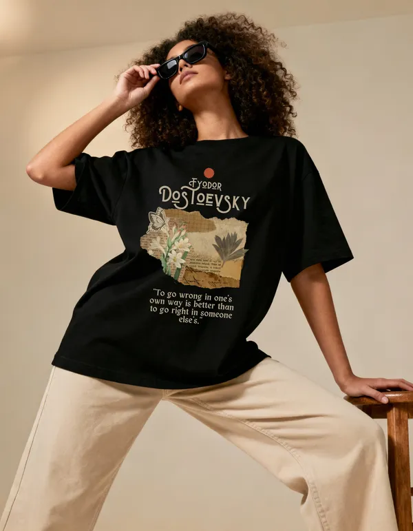 Oversized_Dostoevsky_Limited_Edition_Tee_|_Soft_And_Breathable