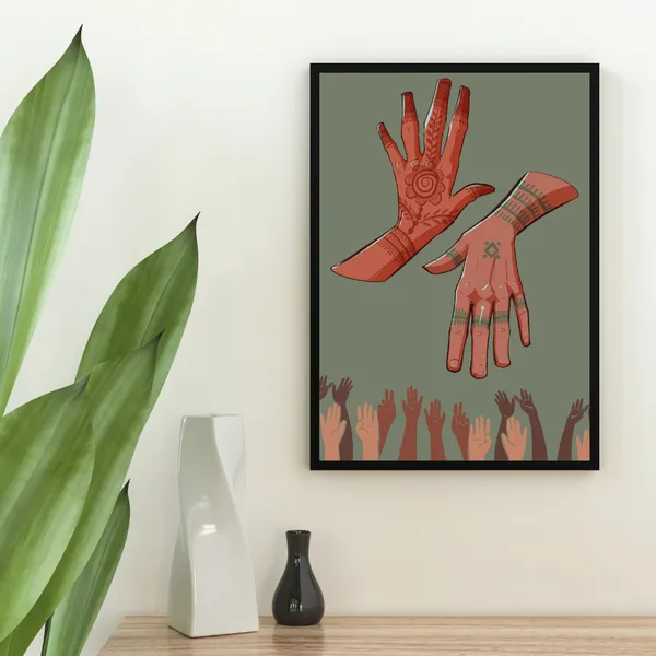 Dandelion_Hands_-_Conceptual_wall_art