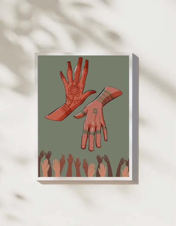Dandelion_Hands_-_Conceptual_wall_art