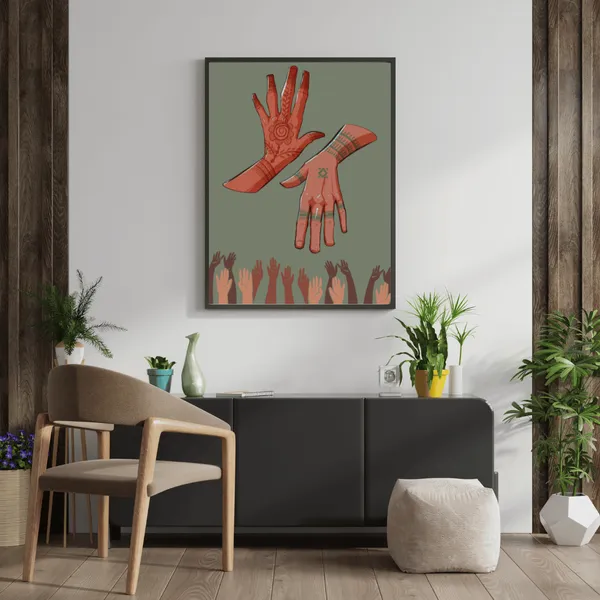 Dandelion_Hands_-_Conceptual_wall_art
