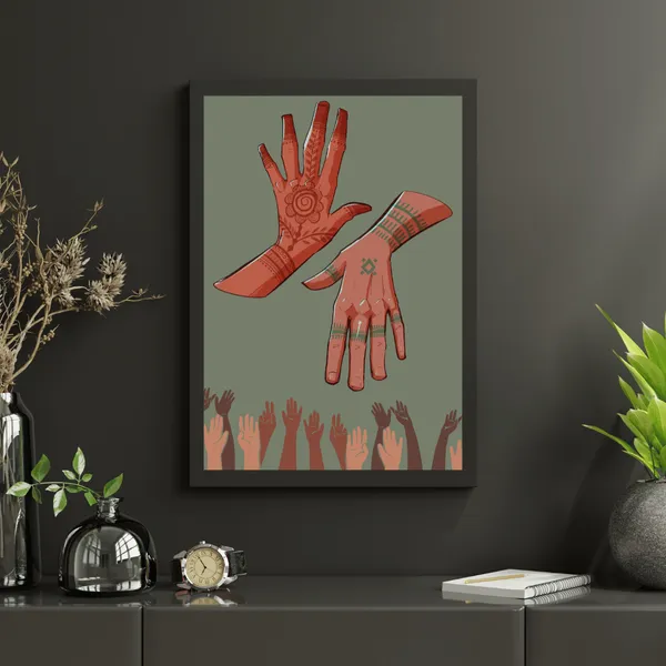 Dandelion_Hands_-_Conceptual_wall_art