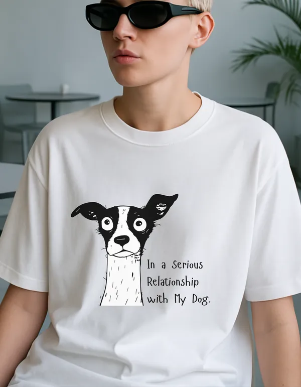 Oversized_Relationship_with_Dog_Graphic_Tee_|_Soft_And_Breathable