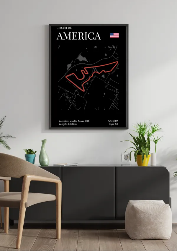 F1_Circuit_De_America_Wall_Art