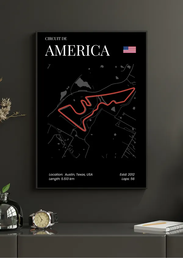 F1_Circuit_De_America_Wall_Art