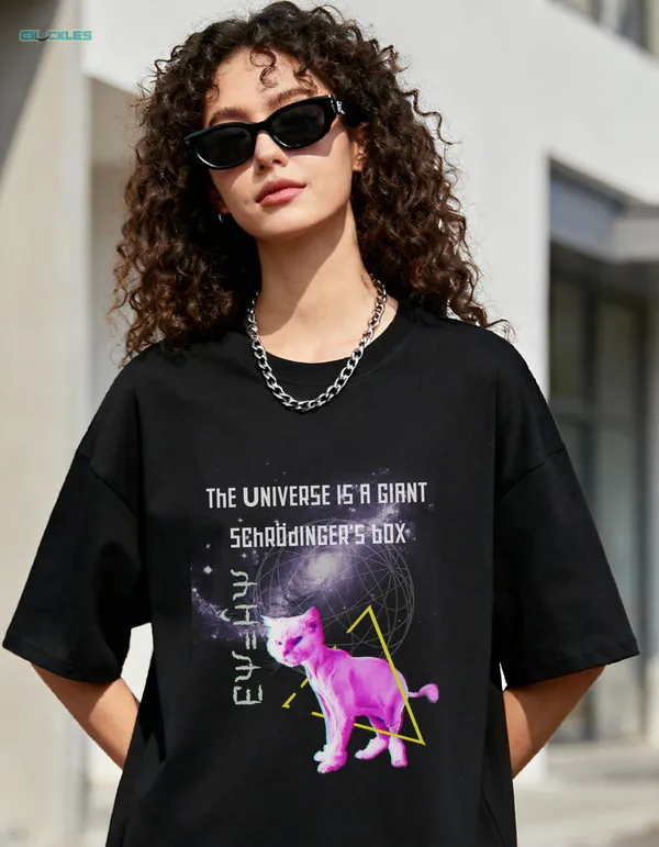 The_Schrodinger's_Box_|_Premium_Oversized_Tee_|_Soft_And_Breathable_Heavy_Cotton