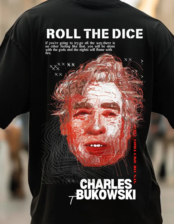 Black_Oversized_Bukowski_Limited_Edition_Tee