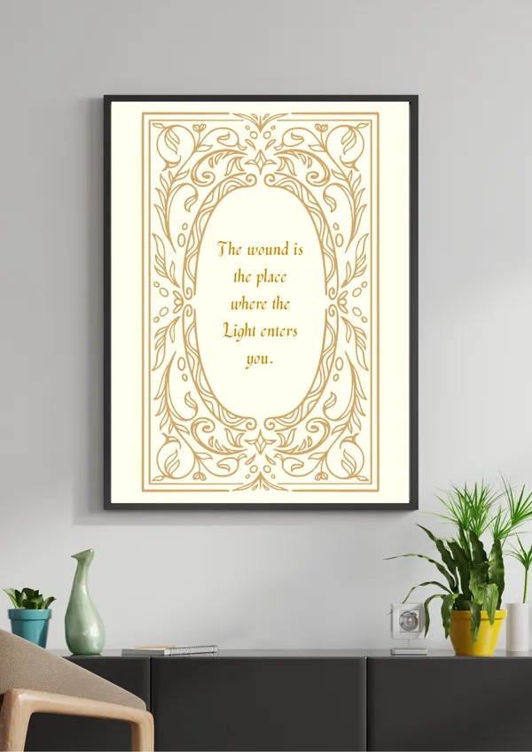 Rumi_Light_Enters_through_Wound_Wall_Art