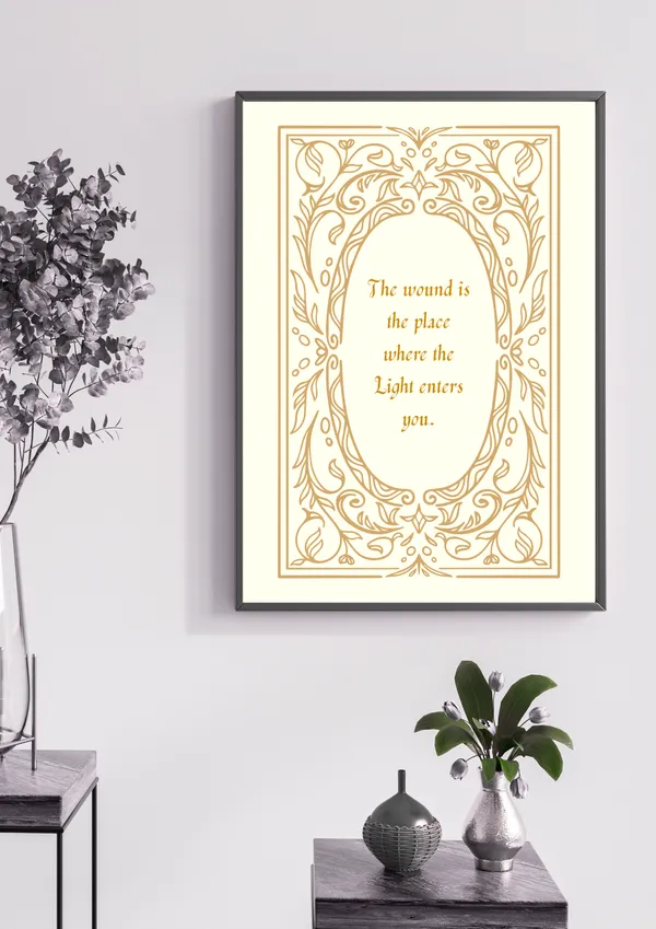 Rumi_Light_Enters_through_Wound_Wall_Art