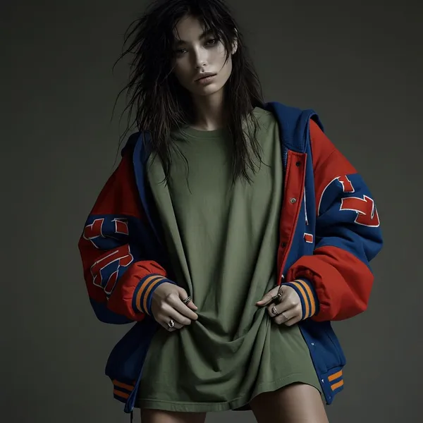 Olive_Green_Oversized_Frida_Kahlo_Limited_Edition_Tee_|_Soft_And_Breathable