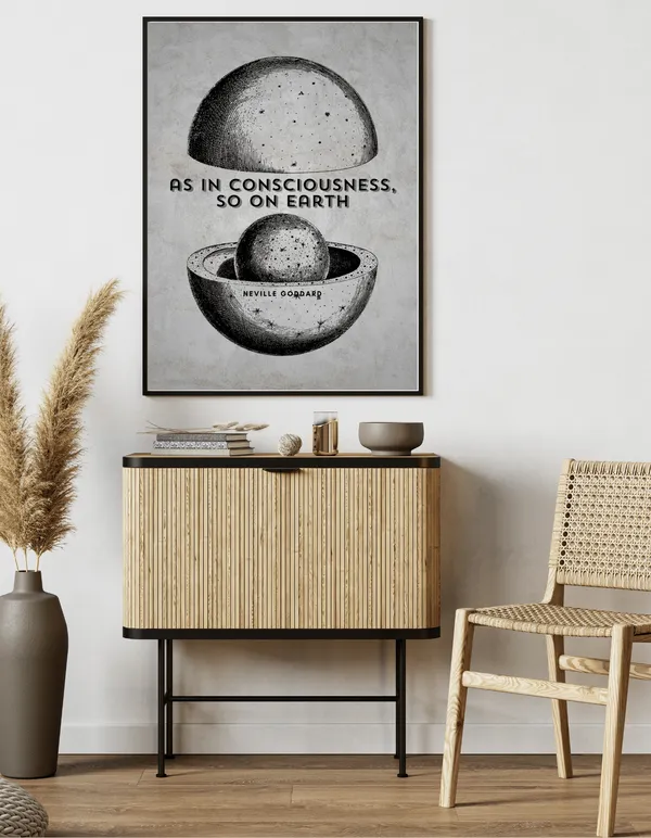 As_in_Consciousness,_so_on_Earth_-_Neville_Godard_inspired_wall_art